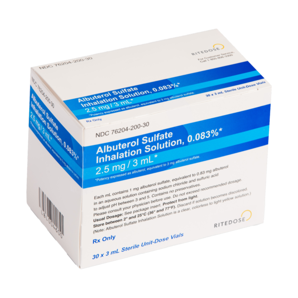 Albuterol Sulfate Inhalation Solution / 0.083% - Image 4