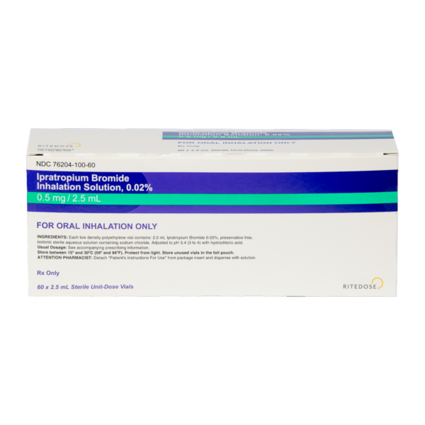 Ipratropium Bromide Inhalation Solution / 0.02% - Image 5