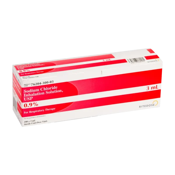 Sodium Chloride Inhalation Solution, USP / 0.9% - Image 2