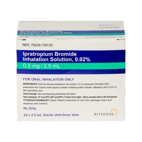 Ipratropium Bromide Inhalation Solution / 0.02% - Image 4