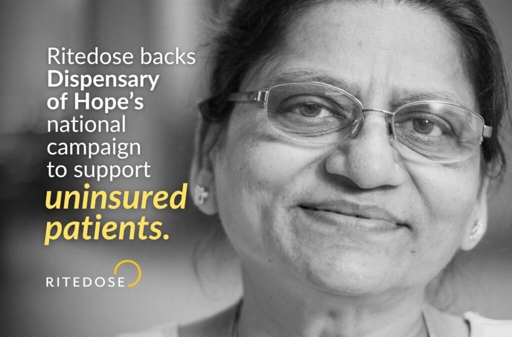 Dispensary of Hope patient story highlights Ritedose support for uninsured patients
