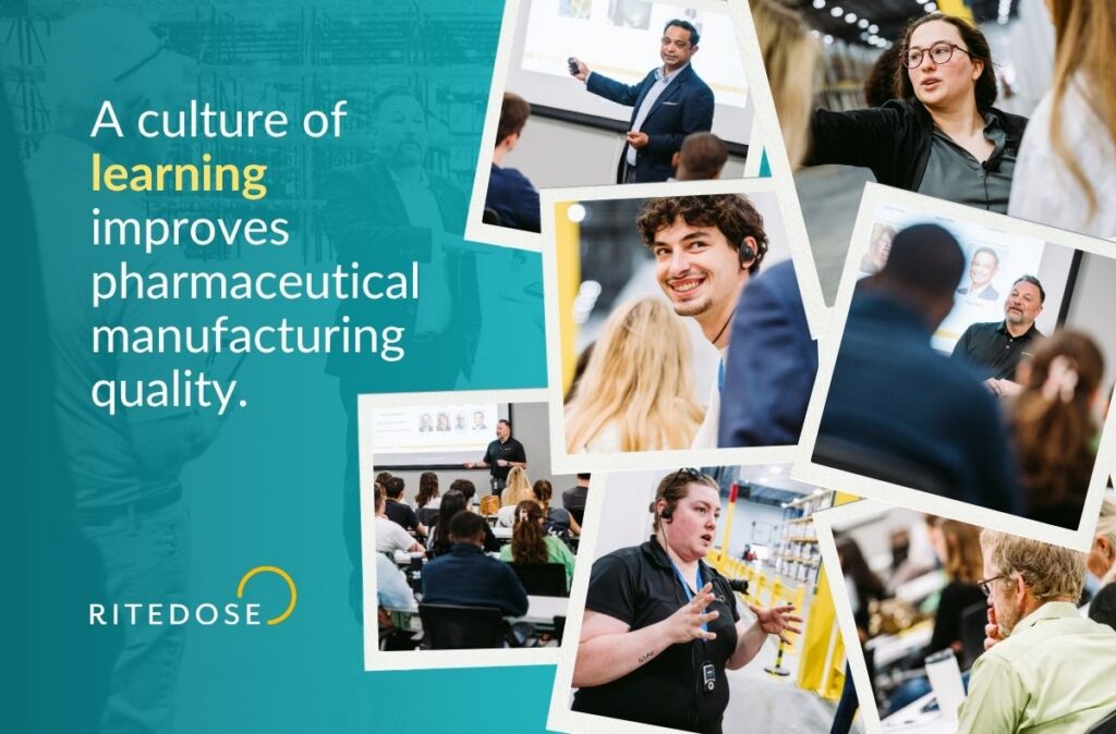 Lifelong learning in pharmaceutical manufacturing at Ritedose
