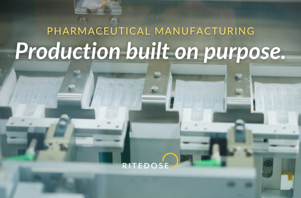 Specialized CDMO pharmaceutical manufacturing at Ritedose